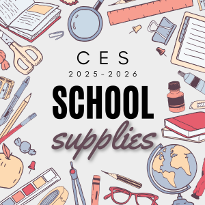  CES 25-26 School Supply Lists